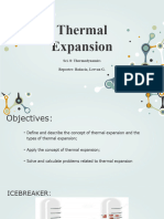 Thermal Expansion (Revised)