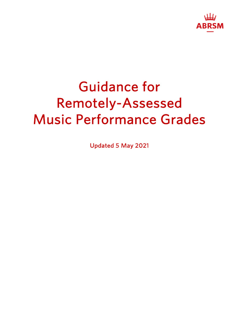 Guidance For Performance Grades Id 1 8 From May 2021 | PDF | Career ...