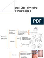 Esquemas 2do Bimestre Dermatología