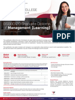 Course Brochure - BSB80120 Graduate Diploma of Management Learning V2.0 - 104 Weeks