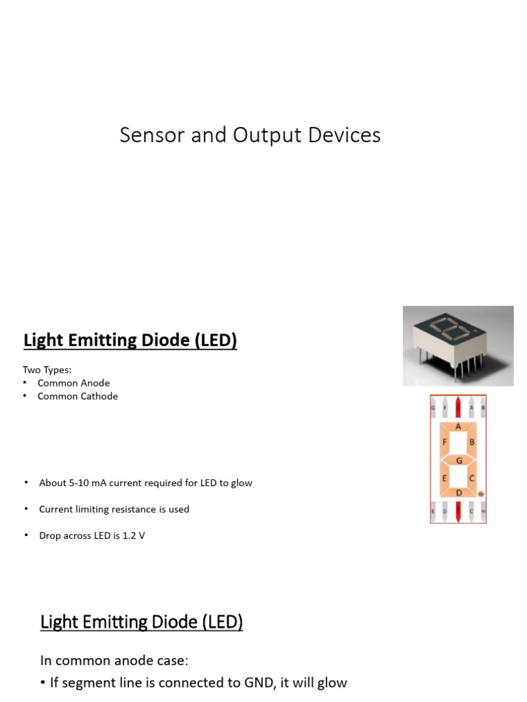 Embedded Lecture 13 Sensor | PDF