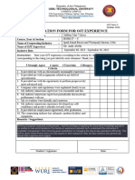 New1 - Accomplished Evaluation Form On OJT Experience