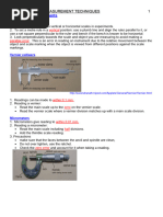 Measurement Techniques