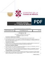 Gaceta Oficial de La Ciudad de México 23 - 02 - 24