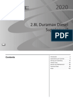 2020 2.8l Duramax Diesel Supplement