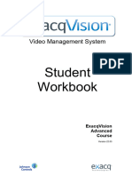 Exacqvision V22.03 L2 Student Workbook en