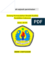 Makalah Sejarah Perminatan XII IPS