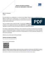 Certificado Cumplimiento Tributario - pdfeSTIELSA