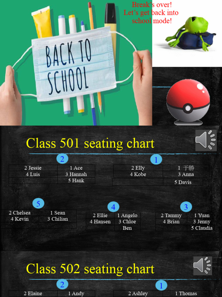 Classroom Seating & Activities | PDF | Panthera
