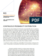 Chapter 4 Continuous Probability Distribution