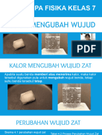 Kalor Mengubah Wujud