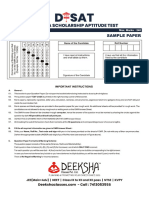 Sample Paper Class XI Maths