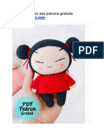 Fille Pucca Poupee Amigurumi PDF Modele Gratuit 1