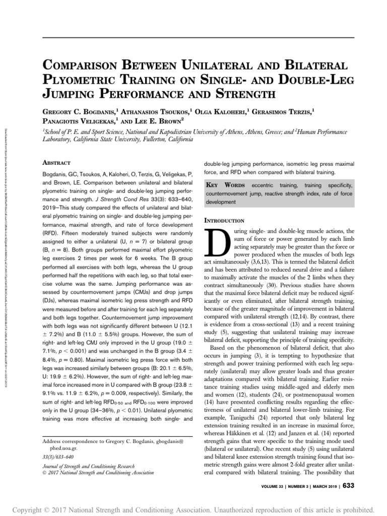 Comparison Between Unilateral and Bilateral.5 | PDF | Analysis Of ...