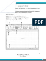 Folleto de Excel Basico