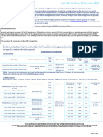 Core Range Customer Rate Sheet