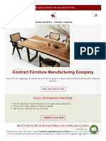 Indian Furniture Manufacturers