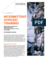 Intermittent Hypoxic Training DR Rosalba Courtney