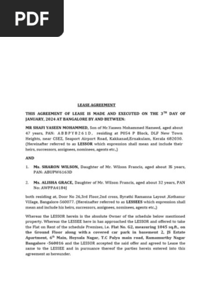 LEASE AGREEMENT