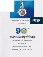 Walsall Rotary 90th Birthday