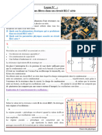 Leçon N°8: Oscillations Libres Dans Un Circuit RLC Série