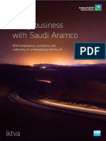 Doing Business With Saudi Aramco