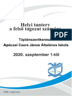 Helyi Tanterv Felso TSZK 2020