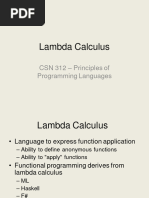 Lambda Calculus