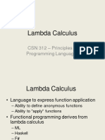 Lambda Calculus