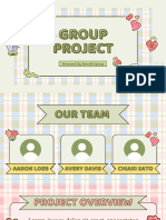 Green Colorful Cute Aesthetic Group Project Presentat
