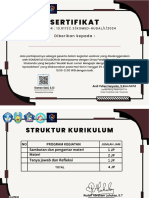 Sertifikat Webinar Berbagi Praktik Baik Membuat Jurnal Mengajar 