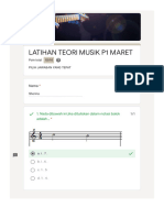 Latihan Teori Musik #3