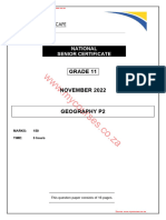 GEOGRAPHY P2 QP GR11 NOV2022 - English Final