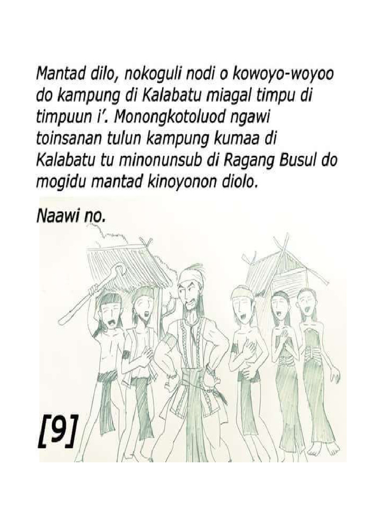 Kalabatu Om Ragang Busul | PDF