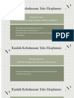 Kaidah Kebahasaan Teks Eksplanasi 8