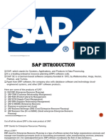 SAP Introduction