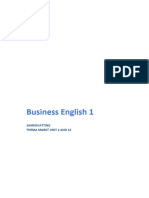 Business English 1 Samenvatting