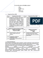 Rencana Pelaksaan Pembelajaran
