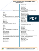 505 - All Modal Verbs Test Exercises Multiple Choice Questions With Answers Advanced Level 6