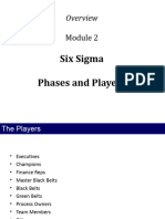 02-Six Sigma - Phases and Players