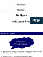 01-Six Sigma - The Helicopter View