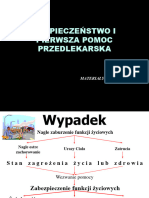 Bezpieczeństwo I Pierwsza Pomoc - Materiały