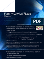 Family Law LWFL121 Chapter 7