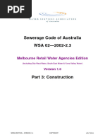 Sydney Water Sewerage Code WSA 02-2002 | PDF | Sanitary Sewer ...