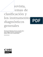 La Entrevista, Los Sistemas de Clasificación y Los Instrumentos Dianósticos Generales