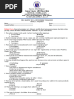 Quarter 1 Exam - Etech