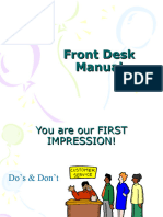 Front Desk Manual