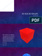 3D Solid Shape