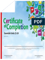 Certificate Essentials 23 30