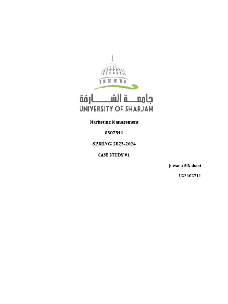 Case Study 1 Pdf Brand Adidas